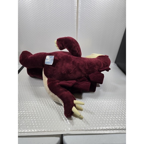 Build-a-Bear 17in Stegasaurus Dinosaur Maroon Retired - Picture 6 of 11
